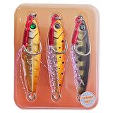 HanFish Slap Jigs Shrimp Mix 7gr LRF Jig Yem