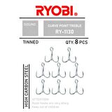 Ryobi Curve Point Treble Üçlü Olta İğnesi