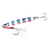 Fujin Metal Cast 30gr Shore Jig Yem MT12 Blue Pink Zebra Glow