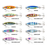 Ryuji Zuby 38mm 10gr Metal Jig Yem Purple Head Glow