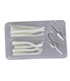 Savage gear Lrf Micro Sandeel Kit 12 Adet(1+1.5+5) LRF Yemi Glow