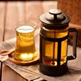 Png 2301 French Press Süzgeçli Çay Kahve Kupası 600 Ml