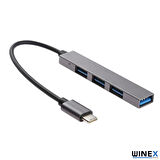 Global 4in1 Macbook, Phone, Android Type-C to 4xUsbA Çoğaltıcı Adaptör Port Hub WNE0065