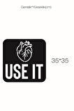 Use It Heart Kalbini Kullan Duvar Tablosu Ahşap Duvar Dekoratif Obje