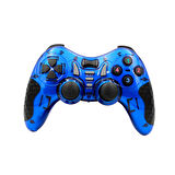 Global 7in1 PC/PS2/PS2/PS3/PC360/TV/TVBOX/Android Cihazlar ile Uyumlu Kablosuz Gamepad Mavi WNE1022