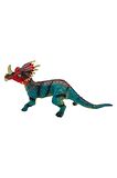Detaylı Tasarım, Sesli Özellik: Büyük Boy 45cm. Styracosaurus Oyuncakla Eğlence Katlanıyor