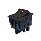 Ayt IC-104D 220 Volt Geniş Nokta Işıklı On Off Anahtar Aç Kapa Düğme Buton