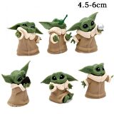Baby Yoda 6lı Set Figür Biblo 