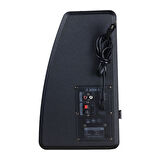 Shile Kx-2 El Mikrofonlu Kumandalı Şarjlı Usb Sd Bluetooth Taşınabilir Hoparlör Taşınabilir Anfi