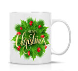 Kişiye Özel Yılbaşı Noel Merry Christmas Yeni Yıl Hediye Kulp Baskılı Kupa Bardak