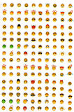 Sticker Kabartmalı A4 Boyutunda Stiker Defter, Planlayıcı Etiket-(lim514) - Minik Emojiler