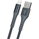 Global PSM25 Apple Uyumlu Lightning Led Aydınlatmalı Şarj ve Data Kablosu 2.1A