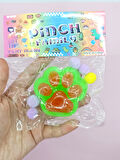 Sevimli Küçük Squishy Kedi Pati Sıkma 7 cm Pati Sukuşi - Yeşil