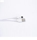 Global S01M 6A 67W Fast Charging UsbA to Micro Data ve Hızlı Şarj Kablosu 1M Beyaz