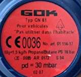 Gok Marine dedantör Mutfak, Piknik ve Geniş Ağızlı Tüp Uyumlu