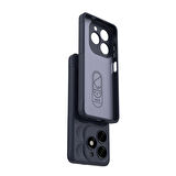Tecno Spark 20/20C Kılıf Esnek TPU Oyuklu Arka Yüzey Tasarımlı Etnik Silikon Kapak