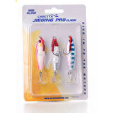 Caretta Jigging Pro Flash 7gr LRF Jig Yem Mix Glow