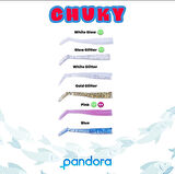 Pandora Chucky 10 Adet LRF Silikonu Pink