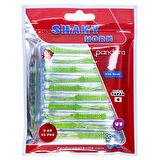 Pandora Shaky Worm 5cm 10 Adet LRF Silikonu Green Glitter