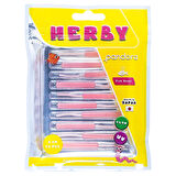 Pandora Herby  5cm 10 Adet LRF Silikonu Pink