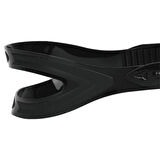 Shufa Temper Camlı Silikon Dalış maskesi (Siyah)