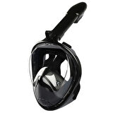 Shufa QSM02 S - M Tam Yüz Siyah Dalış Maskesi