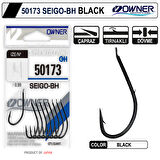 Owner 50173 Seigo-Bh Black Tırnaklı Tekli İğne 1/0 No 8 Adet