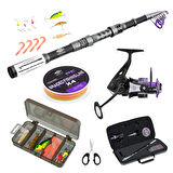 Albastar Serranus Tele Spin Olta Seti