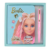 Dolphin Barbie Hatıra Defteri+ Tükenmez Kalem Kutulu Set Mavi