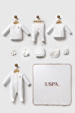 U.S. Polo Assn Hastane Çıkışı 10’lu set USB2704 Beyaz