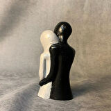 Uretti - Hülya 6683 - El Yapımı Anne - Baba ve Çocuklar Aile Dekoratif Biblo Seti