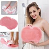 Vantuzlu Banyo Kesesi Banyo Lifi Silikon Kaliteli Banyo Masaj Kesesi Ayak Sırt Masaj Pedi Yeni Ürün