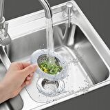 7 Cm Orta Boy Paslanmaz Çelik Lavabo Süzgeci - Evye Süzgeci - Eviye Süzgeç