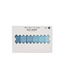 Vintage Washi Tape Bant Yapışkanlı Maskeleme Kağıdı Renkli Bant 6 lı - Mavi Tonları
