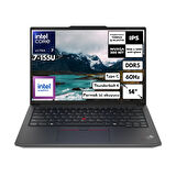 Lenovo ThinkPad E14 G6 Ultra 7-155U 8-GBDDR5 512 GB SSD Intel Graphics 14" WUXGA Freedos Taşınabilir Bilgisayar 21M8SALR27 BT8