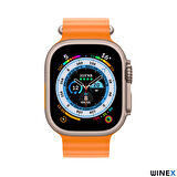 Global Watch G900 Pro 2023 Android İos HarmonyOs Uyumlu Akıllı Saat Turuncu WNE0959