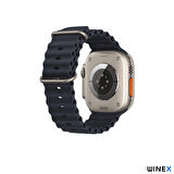 Global 42-44mm Yeni Nesil Apple Uyumlu Akıllı Saat Kordonu Siyah WNE0226