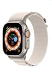Apple Watch 44mm Renkli ​​​​KRD-74 Hasır Tokalı Kordon