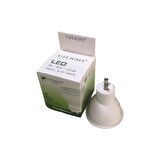 Uzlight 10 Adet 5W Led Ampul GU10 Duy Sarı Işık 3000K Uzlıght