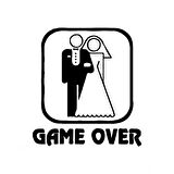 Gelin Damat Game Over sticker