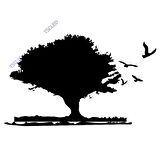 Gün Batımı Etiket Siticker 17cm