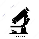 İnceleme İçin Mikroskop Cihazı Sticker 17cm