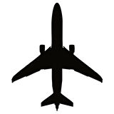 Uçak Araba Sticker Dizüstü Bİlgisayar Sticker 2