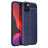 Apple iPhone 12 Pro Max Kılıf Niss Antişok Korumalı Deri Silikon Kapak