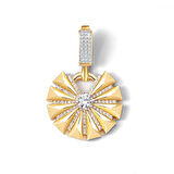 Yuvarlak Taşlı Charm