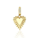 Güneşin Kalbi Kolye Ucu