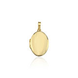 Medium Oval Kapaklı Kolye Ucu