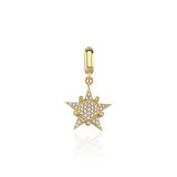 White Spot Star Kolye Ucu