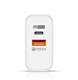 Global 65W UsbA PD33W Quick Charger 3.0 Type-C to Type-C 3m Kablolu Hızlı Şarj Aleti Set WNE0689