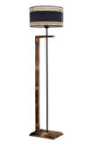 MENEKŞE YANIK LAMBADER SİLİNDİR 03 RATTAN ABAJURLU